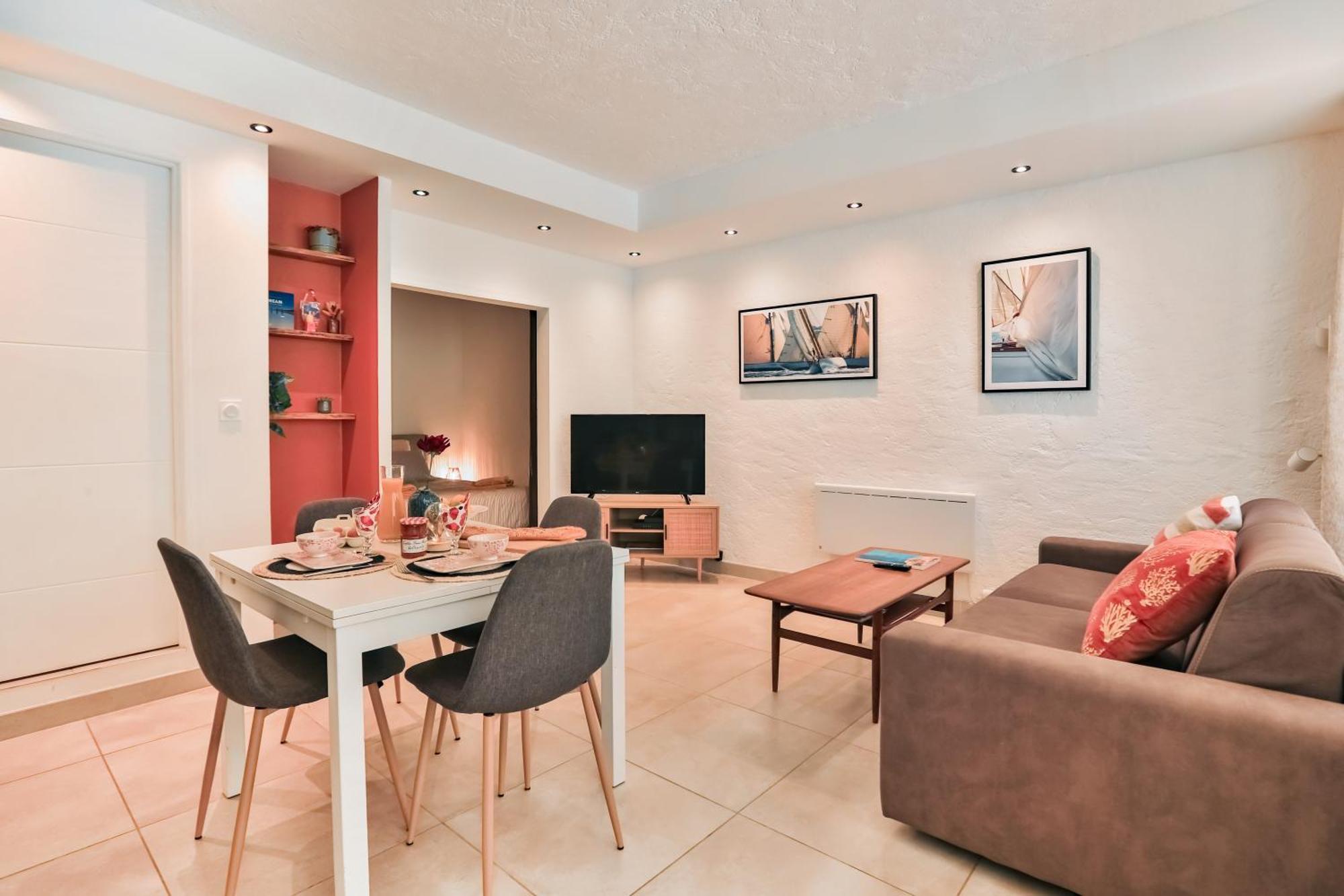 Appartement 30 M De La Plage Grimaud Esterno foto