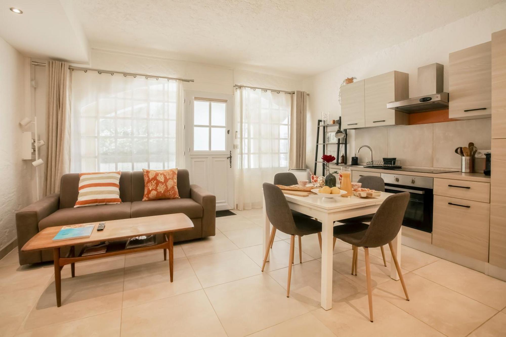 Appartement 30 M De La Plage Grimaud Esterno foto